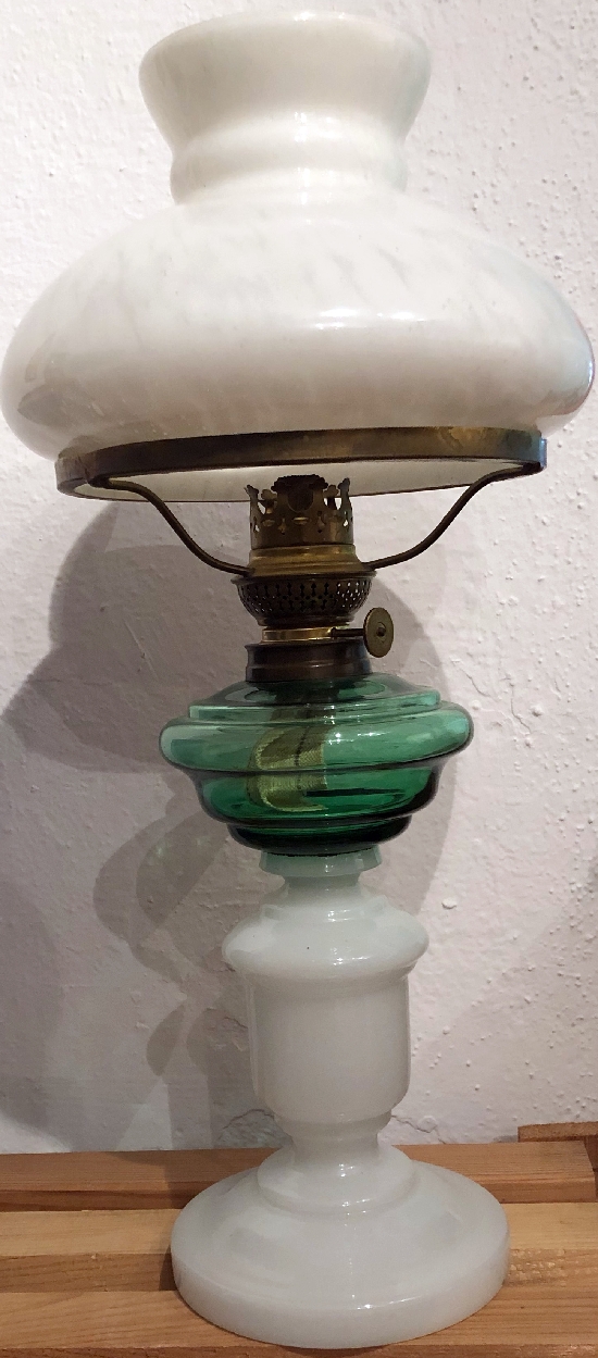 Kupferstich mit Berg